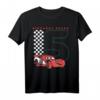 Pixar Cars T-Shirt zum 5. Geburtstag - Offiziell lizenziertes McQueen Rennfahrer Shirt für Kinder