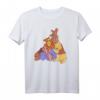 HapOwl Winnie the Pooh Hundred Acre Kanga Roo Gruppen Umarmung T-Shirt – Offizielles Merchandise für Fans und Geburtstagsfeiern