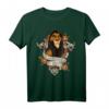 HapOwl König der Löwen Scar T-Shirt - Lustiges Geschenk mit Ich Bin Umgeben Von Idioten Motiv