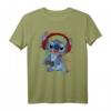 Lilo & Stitch Gaming Glitch Headset & Controller T-Shirt zum HapOwl - Offiziell Lizenzierte Disney Fanbekleidung für Frauen, Männer & Kinder