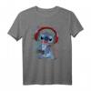 Lilo & Stitch Gaming Glitch Headset & Controller T-Shirt zum HapOwl - Offiziell Lizenzierte Disney Fanbekleidung für Frauen, Männer & Kinder