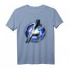 Marvel Avengers Endgame Tech Logo Graphic T-Shirt – Offiziell lizenziertes Marvel Fan-Shirt für Superhelden-Fans