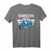Meine Schwalbe KR51 Schwalbenfahrer T-Shirt – Nostalgie & DDR Ostalgie Geschenk für Moped-Liebhaber und Schwalbenfans