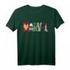Marvel Logo Avengers Super Heroes Kurzarm T-Shirt - Offizielles Marvel Merchandise für Fans jeden Alters
