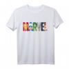 Marvel Logo Avengers Super Heroes Kurzarm T-Shirt - Offizielles Marvel Merchandise für Fans jeden Alters
