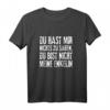 Opa Spruch T-Shirt - Lustiges Geschenk für Großvater zum Geburtstag mit witzigem Spruch 'Du hast mir nichts zu sagen, du bist nicht meine Enkelin'