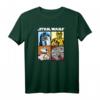 Star Wars Droids and Ships White T-Shirt - Offiziell lizenziertes Merchandise für Fans & Sci-Fi Liebhaber