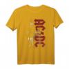 AC/DC Angus Rockin T-Shirt – Klassisches Bandshirt mit doppelt genähtem Saum für Rockfans