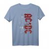 AC/DC Angus Rockin T-Shirt – Klassisches Bandshirt mit doppelt genähtem Saum für Rockfans