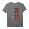 AC/DC Angus Rockin T-Shirt – Klassisches Bandshirt mit doppelt genähtem Saum für Rockfans