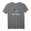 HapOwl Lilo & Stitch Not Today Stitch T-Shirt – Officially Licensed Disney Fanartikel für Geburtstagsfeier