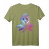 Frozen 2 Elsa Split Design T-Shirt zum HapOwl - Offiziell lizenziertes Disney Frozen 2 Fan-Shirt