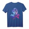 Frozen 2 Elsa Split Design T-Shirt zum HapOwl - Offiziell lizenziertes Disney Frozen 2 Fan-Shirt