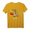 NASA Shuttle Launch Rainbow Graphic T-Shirt - Offiziell lizenzierte NASA Kleidung für Weltraum- und Raumfahrtfans