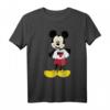 HapOwl Mickey Mouse Heart Hands Pose Graphic T-Shirt - Offiziell lizenziertes Disney Fan-Shirt für Mickey Mouse Fans