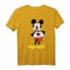 HapOwl Mickey Mouse Heart Hands Pose Graphic T-Shirt - Offiziell lizenziertes Disney Fan-Shirt für Mickey Mouse Fans