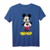 HapOwl Mickey Mouse Heart Hands Pose Graphic T-Shirt - Offiziell lizenziertes Disney Fan-Shirt für Mickey Mouse Fans