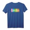 HapOwl Vintage Rainbow Bears Gruppenshirt - Buntes, lustiges Festtags-T-Shirt für Männer, Frauen & Kinder