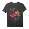 Pixar Cars Lightning McQueen HapOwl T-Shirt mit Palme & Sonnenuntergang - Offiziell Lizenzierte Cars Bekleidung