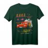 Pixar Cars Lightning McQueen HapOwl T-Shirt mit Palme & Sonnenuntergang - Offiziell Lizenzierte Cars Bekleidung