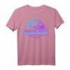 Jurassic Park Blue Purple Gradient Fossil Logo T-Shirt - Offiziell lizenziertes Dino-Merchandise für Fans