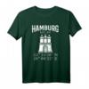 Hamburg Wappen T-Shirt – Geschenkidee für Hamburger, Touristen & Stadtliebhaber