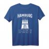 Hamburg Wappen T-Shirt – Geschenkidee für Hamburger, Touristen & Stadtliebhaber