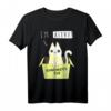 Cute 40 Geburtstag T-Shirt mit Schrödinger Katze – Lustiges Science-Gadget für Physiker, Nerds & Wissenschaftsfreunde