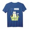 Cute 40 Geburtstag T-Shirt mit Schrödinger Katze – Lustiges Science-Gadget für Physiker, Nerds & Wissenschaftsfreunde