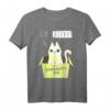 Cute 40 Geburtstag T-Shirt mit Schrödinger Katze – Lustiges Science-Gadget für Physiker, Nerds & Wissenschaftsfreunde