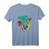 Kinder Marvel Avengers I'm 5 T-Shirt - Süßes Geburtstagsshirt für kleine Superhelden, offiziell lizenziert