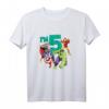 Kinder Marvel Avengers I'm 5 T-Shirt - Süßes Geburtstagsshirt für kleine Superhelden, offiziell lizenziert