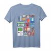 Vintage 90er Jahre Technologie Gadgets Geschenk T-Shirt - Nostalgisches Dekade-Design für Männer & Frauen, Perfekt als Geschenk