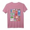 Vintage 90er Jahre Technologie Gadgets Geschenk T-Shirt - Nostalgisches Dekade-Design für Männer & Frauen, Perfekt als Geschenk