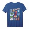 Vintage 90er Jahre Technologie Gadgets Geschenk T-Shirt - Nostalgisches Dekade-Design für Männer & Frauen, Perfekt als Geschenk
