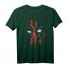 Marvel Deadpool Painted Face Distressed Hero Portrait T-Shirt – Offiziell lizenzierte Marvel Fanbekleidung für Frauen, Männer & Jugendliche