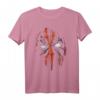 Marvel Deadpool Painted Face Distressed Hero Portrait T-Shirt – Offiziell lizenzierte Marvel Fanbekleidung für Frauen, Männer & Jugendliche