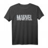 Marvel Logo Comics Gray Pencil Sketch Super Heroes Avengers T-Shirt - Offizielles Marvel Merchandise für Männer und Frauen