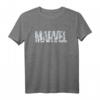 Marvel Logo Comics Gray Pencil Sketch Super Heroes Avengers T-Shirt - Offizielles Marvel Merchandise für Männer und Frauen
