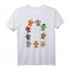 Marvel Avengers Christmas Gingerbread Wishing Sweet Holiday T-Shirt - Festliche Superhelden Kleidung für Kinder und Erwachsene