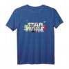 Star Wars Christmas Logo Holiday Celebration T-Shirt - Festliche Star Wars Merchandise für Familie, Männer, Frauen & Kinder