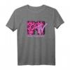 HapOwl Logo Pink Leopard Print T-Shirt – Offiziell lizenziertes Geburtstagsoutfit für Frauen