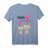Kinder Große Schwester 2024 Katze Mädchen T-Shirt - Perfektes Geschenk zur Schwangerschaftsverkündung, Babyparty & Baby-Shower
