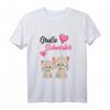 Kinder Große Schwester 2024 Katze Mädchen T-Shirt - Perfektes Geschenk zur Schwangerschaftsverkündung, Babyparty & Baby-Shower