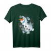 HapOwl Frozen Olaf Snowflakes Portrait T-Shirt - Offiziell lizenziertes Disney Frozen Geschenk