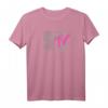 Faded Pink HapOwl Logo T-Shirt - Offiziell lizenzierte Geburtstagskleidung für den runden Ehrentag