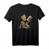 Guardians Of The Galaxy Vol2 Groot Tape T-Shirt - Marvel Lizenziertes Fan-Shirt für Superhelden Fans