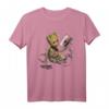 Guardians Of The Galaxy Vol2 Groot Tape T-Shirt - Marvel Lizenziertes Fan-Shirt für Superhelden Fans