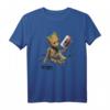 Guardians Of The Galaxy Vol2 Groot Tape T-Shirt - Marvel Lizenziertes Fan-Shirt für Superhelden Fans