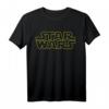 Star Wars Simple Classic Logo T-Shirt - Offiziell Lizenzierte Star Wars Fanbekleidung